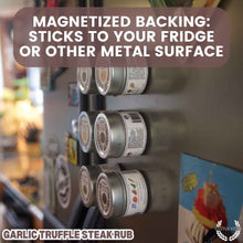 Load image into Gallery viewer, Garlic Truffle Steak Rub Gourmet Seasonings Gustus Vitae