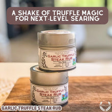 Load image into Gallery viewer, Garlic Truffle Steak Rub Gourmet Seasonings Gustus Vitae