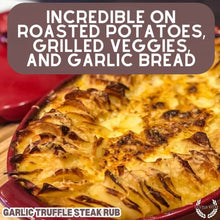 Load image into Gallery viewer, Garlic Truffle Steak Rub Gourmet Seasonings Gustus Vitae