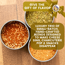 Load image into Gallery viewer, Global Blends: The Traveling Table Seasonings | Gift Pack Set of 3 Collections &amp; Gift Sets Gustus Vitae