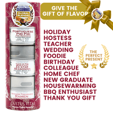 Load image into Gallery viewer, Global Blends: The Traveling Table Seasonings | Gift Pack Set of 3 Collections &amp; Gift Sets Gustus Vitae