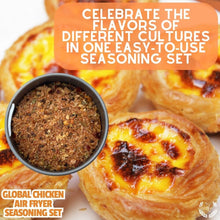 Load image into Gallery viewer, Global Chicken Air Fryer Seasoning Set - Artisanal Spice Blends Six Pack Collections &amp; Gift Sets Gustus Vitae