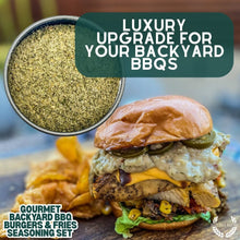 Load image into Gallery viewer, Gourmet Backyard BBQ Burgers &amp; Fries Seasoning Set - Six Pack Collections &amp; Gift Sets Gustus Vitae