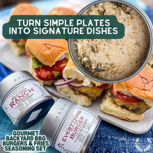 Load image into Gallery viewer, Gourmet Backyard BBQ Burgers &amp; Fries Seasoning Set - Six Pack Collections &amp; Gift Sets Gustus Vitae