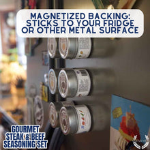 Load image into Gallery viewer, Gourmet BBQ Steak &amp; Beef Seasoning Gift Set - Six Pack Collections &amp; Gift Sets Gustus Vitae