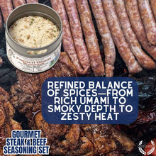 Load image into Gallery viewer, Gourmet BBQ Steak &amp; Beef Seasoning Gift Set - Six Pack Collections &amp; Gift Sets Gustus Vitae