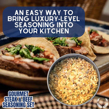 Load image into Gallery viewer, Gourmet BBQ Steak &amp; Beef Seasoning Gift Set - Six Pack Collections &amp; Gift Sets Gustus Vitae