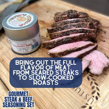 Load image into Gallery viewer, Gourmet BBQ Steak &amp; Beef Seasoning Gift Set - Six Pack Collections &amp; Gift Sets Gustus Vitae