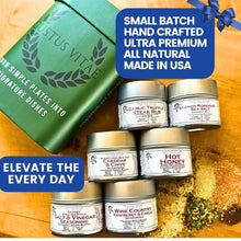 Load image into Gallery viewer, Gourmet Culinary Favorites | Gift Packaged Seasoning Collection | Set of 6 | Go To Gift For All Occasions Collections &amp; Gift Sets Gustus Vitae