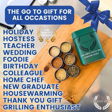 Load image into Gallery viewer, Gourmet Culinary Favorites | Gift Packaged Seasoning Collection | Set of 6 | Go To Gift For All Occasions Collections &amp; Gift Sets Gustus Vitae