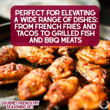 Load image into Gallery viewer, Gourmet French Fry Seasoning Set - Six Pack Collections &amp; Gift Sets Gustus Vitae