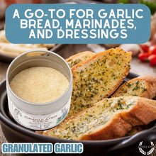 Load image into Gallery viewer, Granulated Garlic Gourmet Seasonings Gustus Vitae