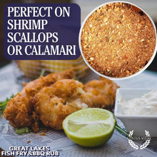 Load image into Gallery viewer, Great Lakes Fish Fry &amp; BBQ Rub Bougie BBQ Gustus Vitae