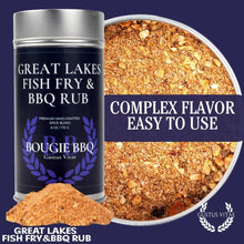 Load image into Gallery viewer, Great Lakes Fish Fry &amp; BBQ Rub Bougie BBQ Gustus Vitae