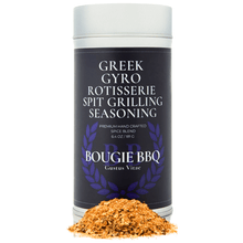 Load image into Gallery viewer, Greek Gyro Rotisserie Spit Seasoning | Bougie BBQ Rub Gustus Vitae