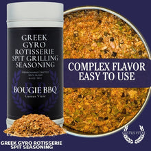 Load image into Gallery viewer, Greek Gyro Rotisserie Spit Seasoning | Bougie BBQ Rub Gustus Vitae