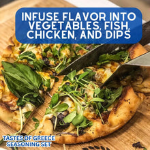 Load image into Gallery viewer, Greek Seasoning Gift Set - Tastes of Greece - Artisanal Spice Blends Six Pack Collections &amp; Gift Sets Gustus Vitae