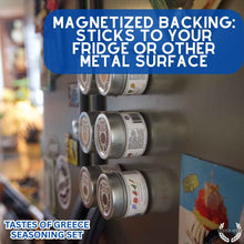 Load image into Gallery viewer, Greek Seasoning Gift Set - Tastes of Greece - Artisanal Spice Blends Six Pack Collections &amp; Gift Sets Gustus Vitae