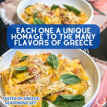 Load image into Gallery viewer, Greek Seasoning Gift Set - Tastes of Greece - Artisanal Spice Blends Six Pack Collections &amp; Gift Sets Gustus Vitae