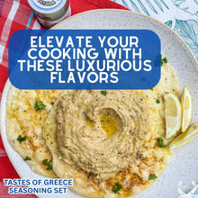 Load image into Gallery viewer, Greek Seasoning Gift Set - Tastes of Greece - Artisanal Spice Blends Six Pack Collections &amp; Gift Sets Gustus Vitae
