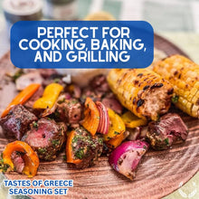 Load image into Gallery viewer, Greek Seasoning Gift Set - Tastes of Greece - Artisanal Spice Blends Six Pack Collections &amp; Gift Sets Gustus Vitae