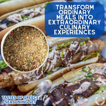 Load image into Gallery viewer, Greek Seasoning Gift Set - Tastes of Greece - Artisanal Spice Blends Six Pack Collections &amp; Gift Sets Gustus Vitae