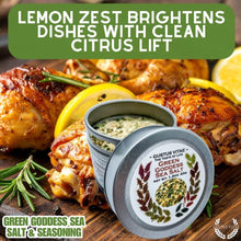 Load image into Gallery viewer, Green Goddess Sea Salt &amp; Seasoning Gourmet Seasonings Gustus Vitae