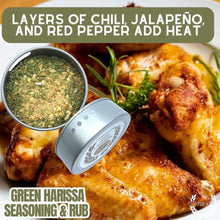 Load image into Gallery viewer, Green Harissa Seasoning &amp; Rub Gourmet Seasonings Gustus Vitae