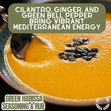 Load image into Gallery viewer, Green Harissa Seasoning &amp; Rub Gourmet Seasonings Gustus Vitae