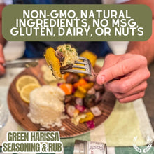 Load image into Gallery viewer, Green Harissa Seasoning &amp; Rub Gourmet Seasonings Gustus Vitae