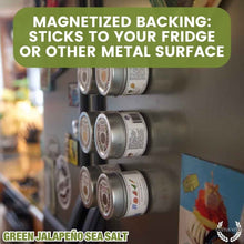 Load image into Gallery viewer, Green Jalapeño Sea Salt Gourmet Salts Gustus Vitae