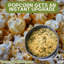 Load image into Gallery viewer, Green Jalapeño Sea Salt Gourmet Salts Gustus Vitae