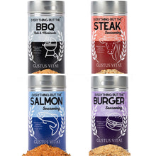 Load image into Gallery viewer, Grill Master Collection - 4 Pack Gourmet Seasonings Gustus Vitae