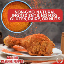 Load image into Gallery viewer, Ground Cayenne Pepper Gourmet Seasonings Gustus Vitae