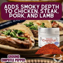 Load image into Gallery viewer, Ground Chipotle Pepper Gourmet Seasonings Gustus Vitae