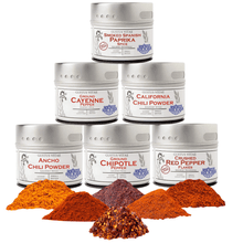 Load image into Gallery viewer, Ground Single Ingredient Pepper Collection Collections &amp; Gift Sets Gustus Vitae