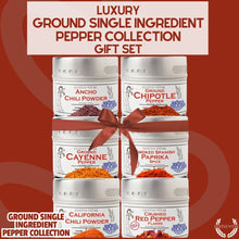 Load image into Gallery viewer, Ground Single Ingredient Pepper Collection Collections &amp; Gift Sets Gustus Vitae