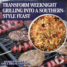 Load image into Gallery viewer, Herbed Maple &amp; Spice BBQ Seasoning Bougie BBQ Gustus Vitae