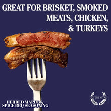 Load image into Gallery viewer, Herbed Maple &amp; Spice BBQ Seasoning Bougie BBQ Gustus Vitae