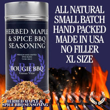 Load image into Gallery viewer, Herbed Maple &amp; Spice BBQ Seasoning Bougie BBQ Gustus Vitae