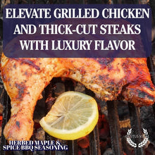 Load image into Gallery viewer, Herbed Maple &amp; Spice BBQ Seasoning Bougie BBQ Gustus Vitae