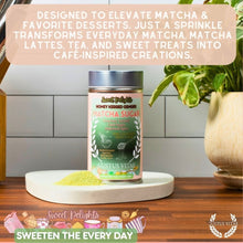 Load image into Gallery viewer, Honey Kissed Matcha Ginger Sugar | Sweet Delights Gourmet Sugar, Matcha &amp; Spice Gustus Vitae