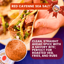 Load image into Gallery viewer, Hot &amp; Spicy Sea Salts: Smoke, Heat, Fire &amp; Flame | Gift Pack Set of 3 Collections &amp; Gift Sets Gustus Vitae