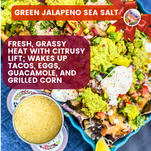 Load image into Gallery viewer, Hot &amp; Spicy Sea Salts: Smoke, Heat, Fire &amp; Flame | Gift Pack Set of 3 Collections &amp; Gift Sets Gustus Vitae