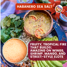 Load image into Gallery viewer, Hot &amp; Spicy Sea Salts: Smoke, Heat, Fire &amp; Flame | Gift Pack Set of 3 Collections &amp; Gift Sets Gustus Vitae