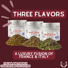 Load image into Gallery viewer, Italian and French Countryside Spice Blend Collection - 3 Tins Collections &amp; Gift Sets Gustus Vitae