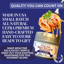 Load image into Gallery viewer, Italian Red Sauce Seasoning | Sauce Collection Seasonings Gustus Vitae