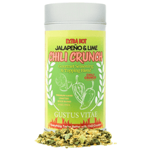 Load image into Gallery viewer, Jalapeno &amp; Lime Chili Crunch Seasoning Gustus Vitae