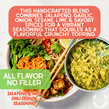 Load image into Gallery viewer, Jalapeño &amp; Lime Chili Crunch Seasoning Gustus Vitae