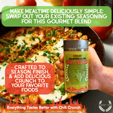 Load image into Gallery viewer, Jalapeño &amp; Lime Chili Crunch Seasoning Gustus Vitae